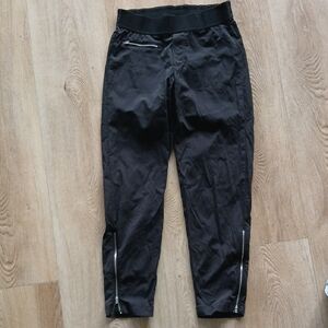 Athleta Black Activewear Pants Size 2 Workout Athletic Jogger